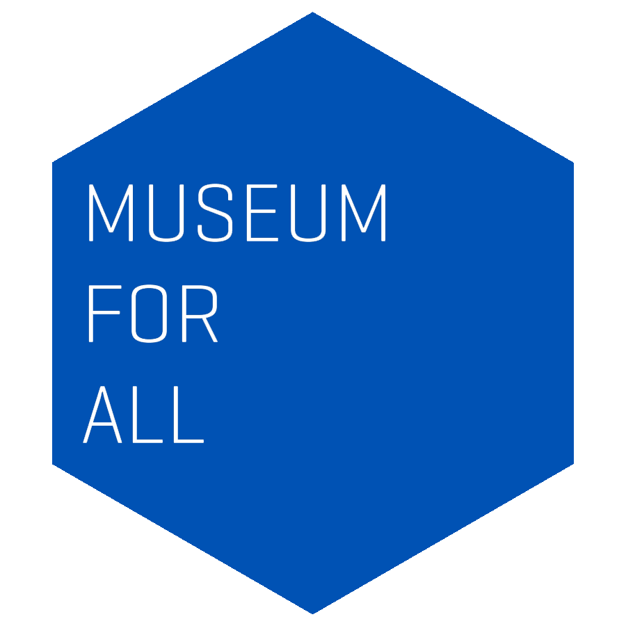 Museum For All logo blue