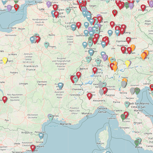 Map of European museums with Covid measures