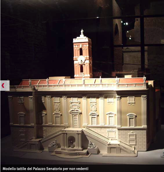 Tactile Model of Musei Capitolini