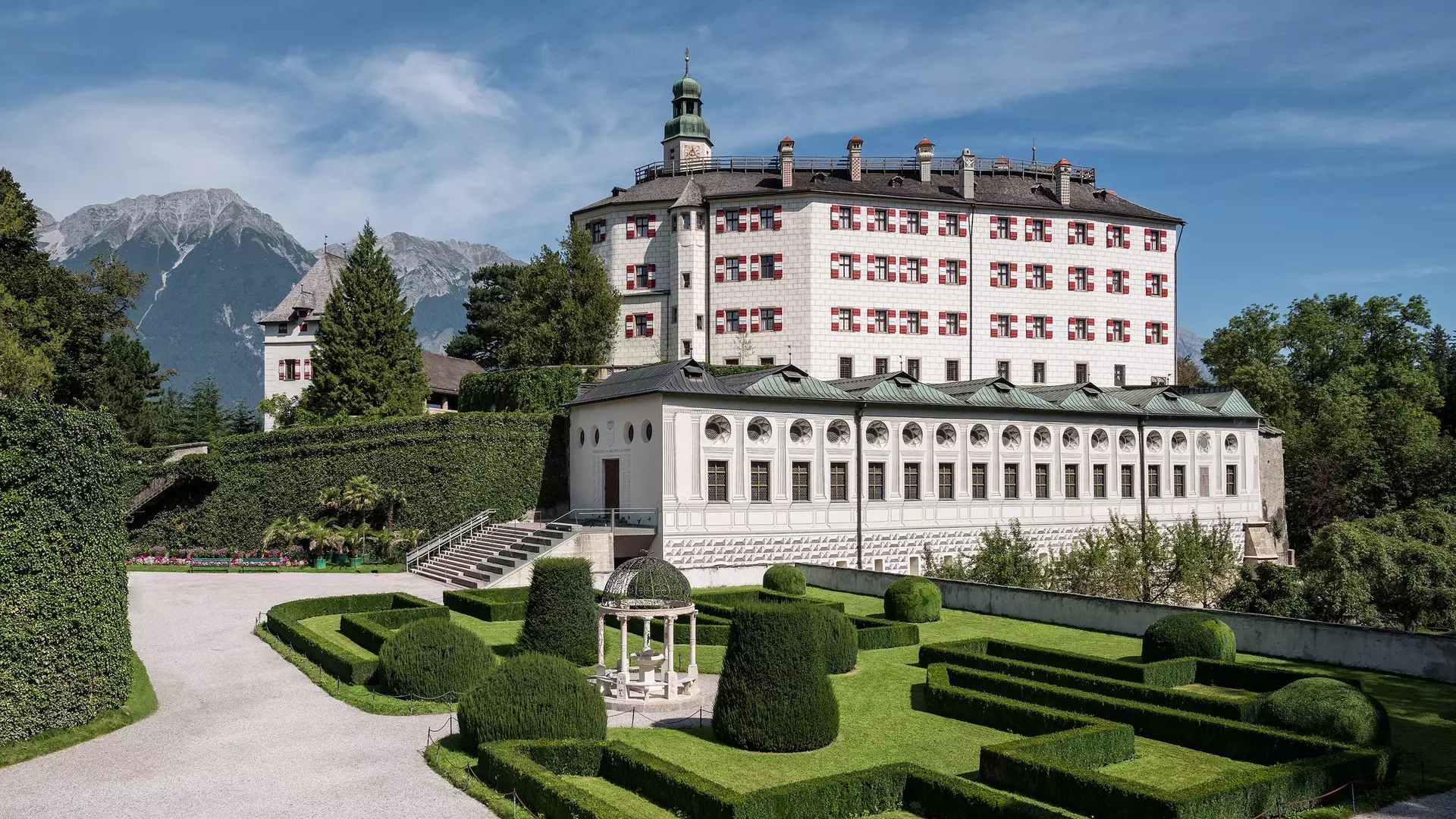 Schloss Ambras outside