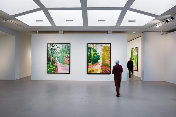 Interior view Fondation Vincent Van Gogh Arles