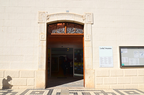 Vilamuseu entrance