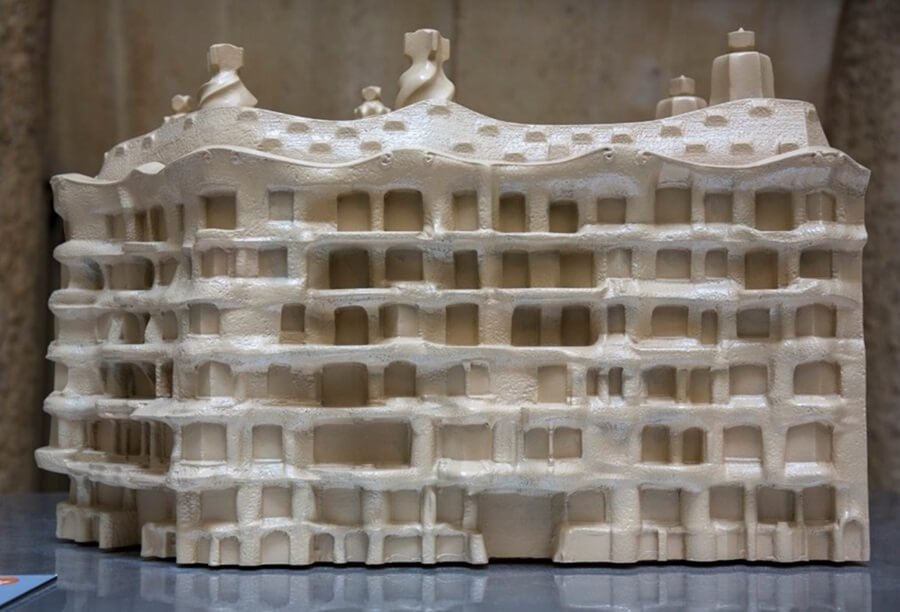 La Pedrera Tactile Model
