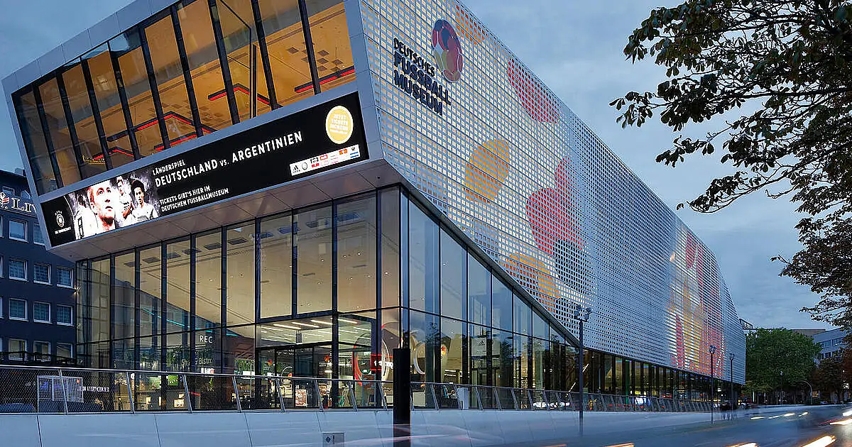 German football museum outside