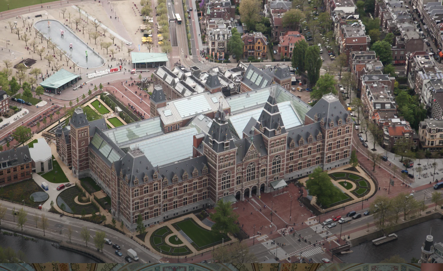 Rijksmuseum from above