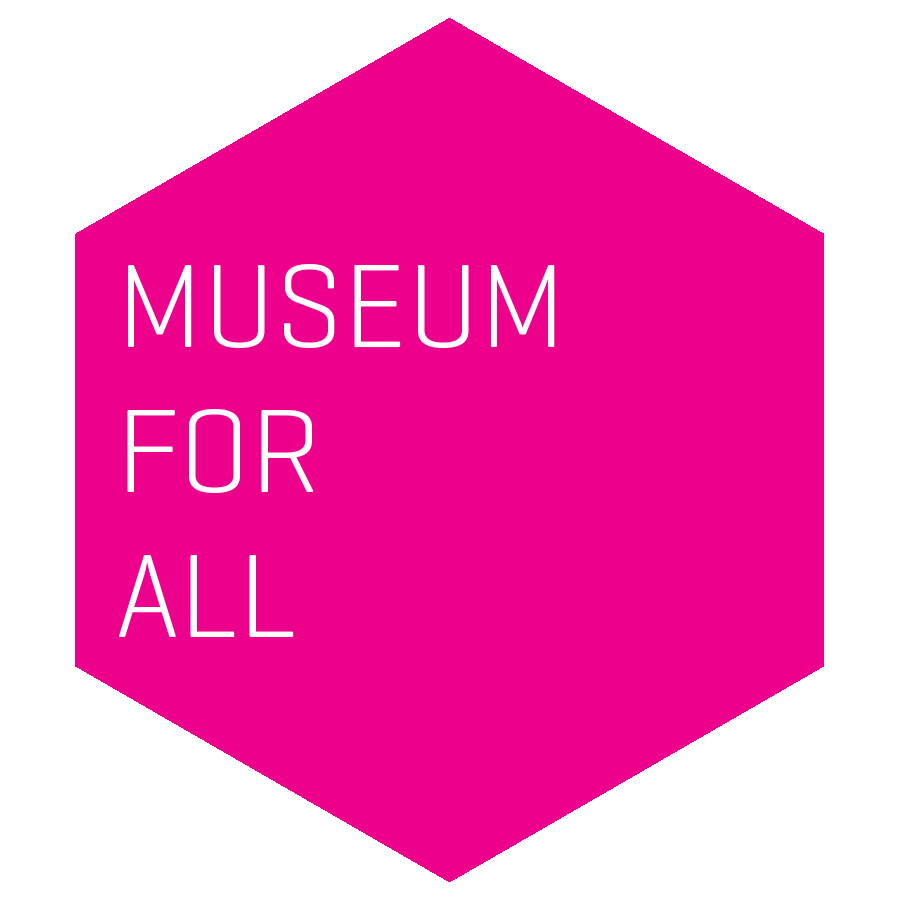 Museum For All logo magenta