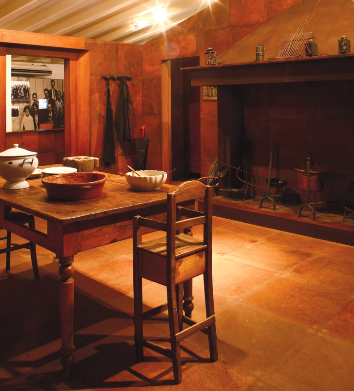 Sharecropping Museum Inside View