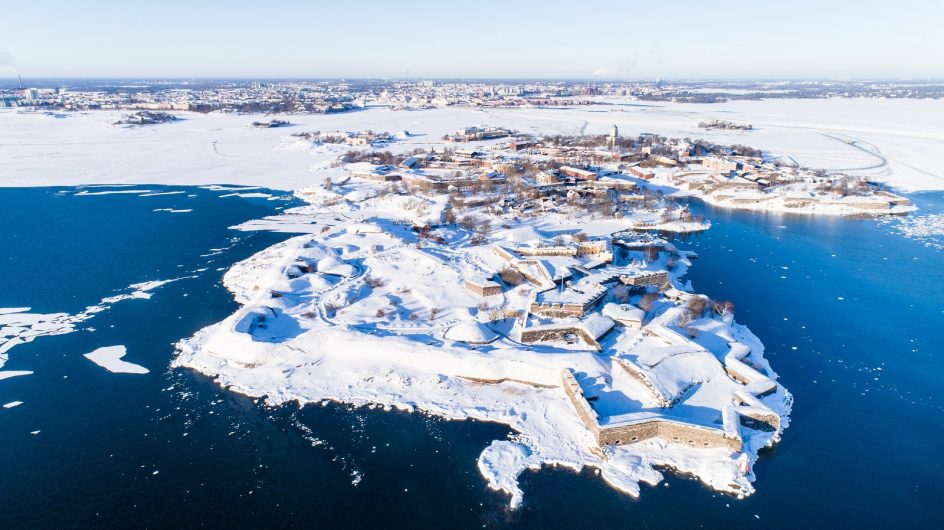 Suomenlinna from the air