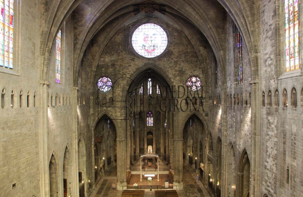 Girona Cathedral's inside