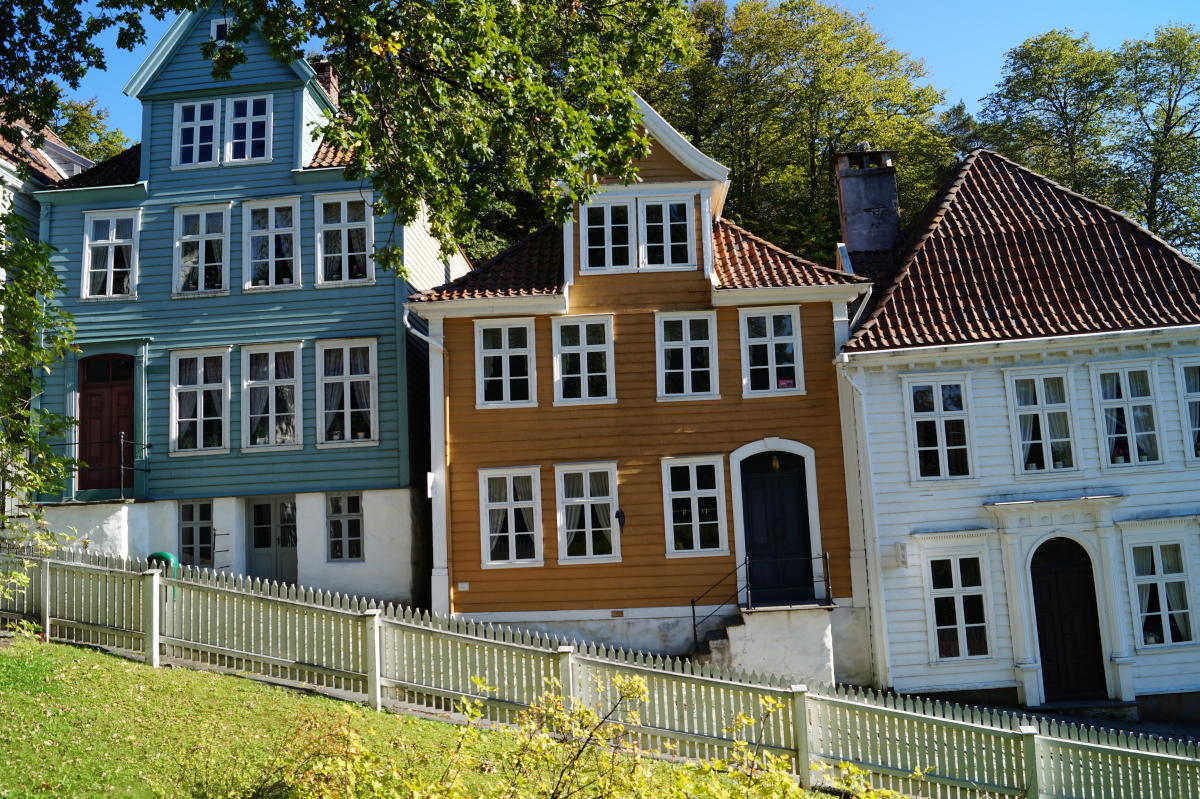 Old bergen museum outside