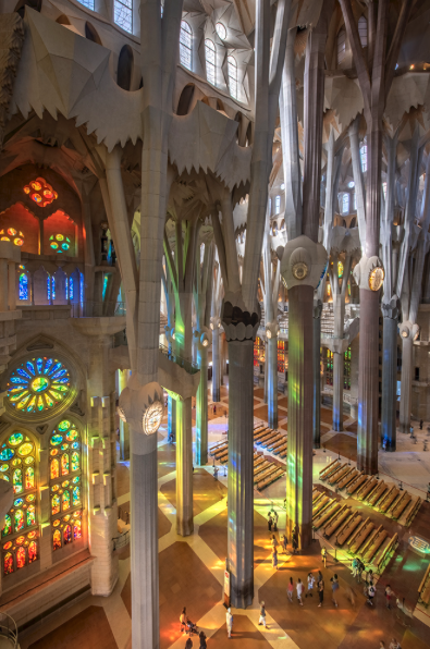 Sagrada Familia inside
