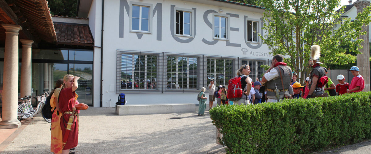 Augusta Raurica - In front of the museum