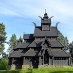 Norsk Folkemuseum outside