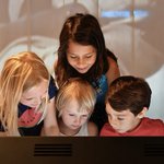 Children at Museum of Communication