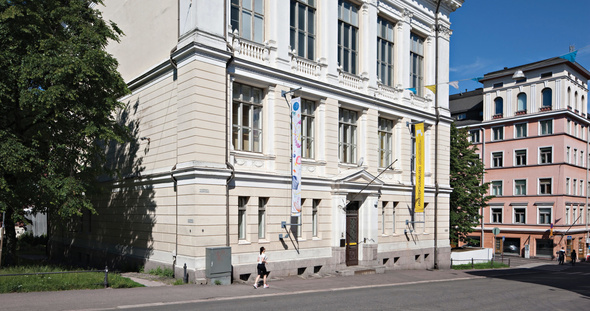 The Museum of Finnish Architecture outside